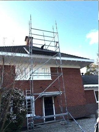 Dakwerk met platformsteiger - GSD Steigerbouw