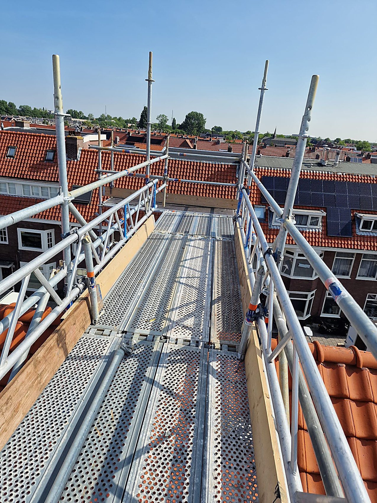 GSD Steigerbouw aan het werk